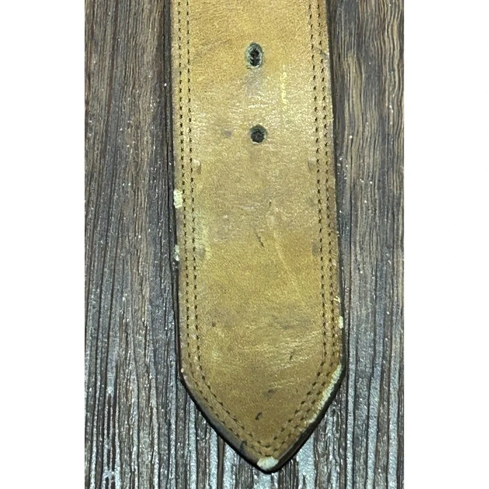 Vintage Marlboro 1987 Belt Buckle Solid Brass Philip Morris, Bechelli Lthr Belt - Picture 5 of 16